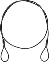 Plieninis trosas EUROLITE 58010423, 900 mm ilgio, 3 mm skersmens, juodas