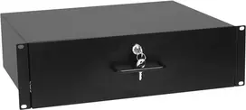 Omnitronic 30100953 rack tipo stalčius su užraktu, 3U