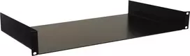 Lentynėlė į stelažą Omnitronic 30100916 1U, juoda, plieninė, 19 colių