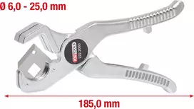Žarnų pjaustytuvas KS Tools 222.2060 žarnoms Ø 6–25 mm