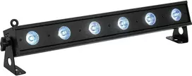 EUROLITE LED juosta LED BAR-6 QCL RGB+WW (MPN 51930389) – RGB ir šiltai balta sceninė šviesos juosta