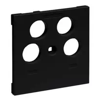Legrand 765357 lizdo dangtelis / jungiklio apdaila Juoda