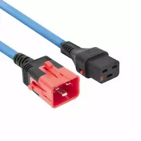 ACT maitinimo laidas C19 IEC Lock – C20 Dual Locking mėlynas 1 m, PC3634