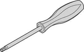 SCHROFF TORX atsuktuvas (T10X80) (64560230)