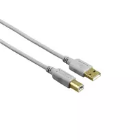 Hama 00200903 USB kabelis USB 2.0 1,5 m USB A USB B Pilka