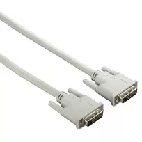 Hama 00200931 DVI laidas 1,5 m DVI-D pilkas