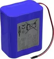 Ansmann 3S2P akumuliatoriaus blokas 8x 18650 Laidas Li-Ion 10,8 V 5100 mAh (2447-3050-50)