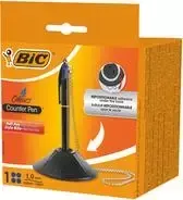 BIC 527507 sukamasis tušinukas mėlynas 1,0 mm vidutinė linija, juodas korpusas