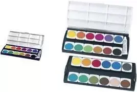 Vandens pagrindo dažai Herlitz 10199933 24 vnt.