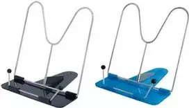 WEDO 211 889 stovas knygoms skaityti, plastikinis pagrindas, laisvai keičiamas pasvirimo kampas, permatomi atspalviai