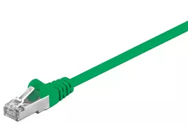 Tinklo kabelis Goobay 95536 1,5 m Cat5e F/UTP Žalias