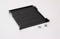 Triton lentyna su perforacija 1U 950mm - 950 mm - 40 kg - Juoda (RAB-UP-950-A1)