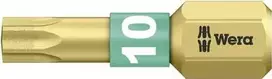 Wera 05 066100 001 TORX BiTorsion atsuktuvo antgalis T10, 1/4" šešiakampė jungtis, DIN 3126-C 6.3, ISO 1173