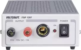 Voltcraft laboratorinis maitinimo šaltinis, fiksuota įtampa FSP 1207 11–15 V/DC 7 A 105 W 1x