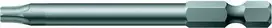 Wera 05 060098 001 antgalis gilioms vietoms TORX T8, 70 mm, 1/4" (6,3 mm) šešiakampis kotelis