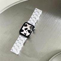 Women Strap For apple watch band ultra 3 49mm 44mm 40mm 41mm 45mm link Candy bracelet iwatch series 9/8/7/SE 6 5 11 10 42MM/46MM 42444549S11 46mm balta