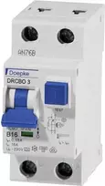 DOEPKE DRCBO 3 B16/0,0 DRCBO3B16/0,03/1N-A FI/LS kombinuotas automatinis jungiklis