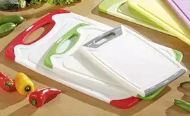 Pjaustymo lentelė Esmeyer STAR stačiakampė plastikinė žalia pilka raudona balta