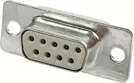Jungtis Harting 09 67 209 4704 D-Sub 1, metalo pilka, PBT korpusas