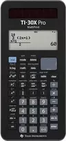 Mokslinis skaičiuotuvas Texas Instruments TI-30X Pro MathPrint (modelis 30XPROMP/TBL/2E5) su MathPrint ekranu