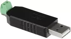 Joy-it keitiklis USB į RS485 Raspberry Pi, Arduino [1x USB 2.0 Kištukas A - 1x 2 laidų kabelis] 0 m Juoda (SBC-ttl-rs485)