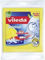 Valymo kempininis skudurėlis VILEDA Aqua 8 vnt. 142274 – sugeriantis, patvarus