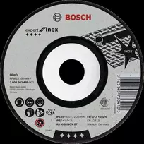 Bosch 2608602489 nukreipiamasis šlifavimo diskas nerūdijančiam plienui, 150 mm