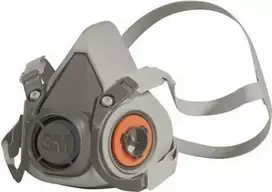 3M Respiratorinė pusiau veido kaukė 6200 dydis M (7000146847)