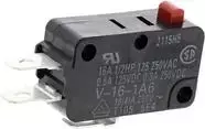 Omron V-16-1A6 mikro jungiklis 250 V/DC 16 A 1 x on/(on) 1 vnt. Maišelis