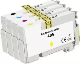 Renkforce rašalo rinkinys, suderinamas su Epson 405, juoda, žydra, raudona, geltona RF-5705462