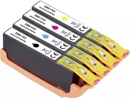 Renkforce rašalo rinkinys, suderinamas su Canon CLI-581 BKCMY (2103C004) – juoda, žydra, purpurinė, geltona RF-I-C-CLI581BKCMY4PK RF-5718880