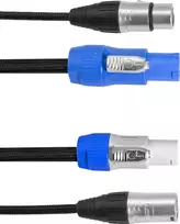 DMX kabelis EUROLITE 30227785 P-Con į 5 kontaktų XLR, 5 m