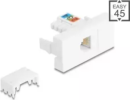 DELOCK Easy 45 modulis RJ12 lizdas LSA UTP baltas 90897