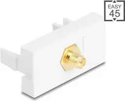 DELOCK adapteris RP-SMA vyras į RP-SMA moteris baltas 90903