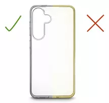 Hama Always Clear dėklas Samsung Galaxy A36 5G permatomas 17 cm