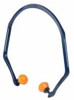 3M 1310 ausų kištukai su lanku, mėlynas lankas, oranžiniai kištukai