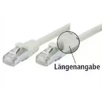 Tecline exertis Connect - Jungiamasis kabelis - RJ-45 (M) į RJ-45 (M) - 2 m - SFTP - CAT 5e - Ekranuotas, su apsauga nuo užsikabinimo - Pilka (70802)