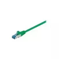 Wentronic Goobay CAT 6a Patch Laidas, S/FTP (PiMF), Žalias, 1 m - LSZH Halogen-Free, Varis (93681)