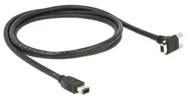 FireWire kabelis DeLOCK 83589 2 m 6-p 9-p juodas