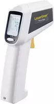 Lazerinis termometras Laserliner ThermoSpot Laser – matavimo diapazonas nuo -20 iki 315 °C, juodos, pilkos ir geltonos spalvos, 1 °C tikslumas, 9 V maitinimas, 38 mm (082.040A)
