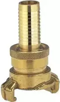 GARDENA-SO Žalvarinė siurbimo ir aukšto slėgio mova, skirta 25 mm (1 colio) žarnai, 07121-20 (7121-20)