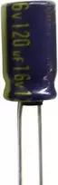 Panasonic elektrolitinis kondensatorius radialinis 7,5 mm 680 µF 100 V/DC 20 % (Ø x H) 18 mm x 40 mm EEUFC2A681 1 vnt.