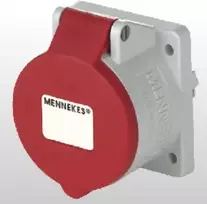 MENNEKES CEE skydinis kištukinis lizdas 5x32A 1797 TwinCONTACT 6h 400V IP44 tiesus 1797