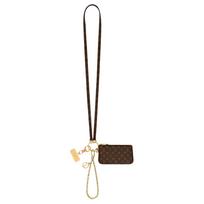LOUIS VUITTON Monogram Coated Canvas Cell Phone Pouch Women's Brown M26898 One Size 1