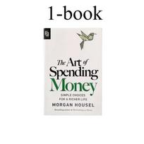 The Art of Spending Money By Morgan Housel - Financial Self-Help Book for Mindful Spending & A Richer Life A-1book white