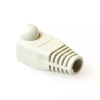 ACT RJ45 baltas apsauginis gaubtas 6,5 mm kabeliui TT4525