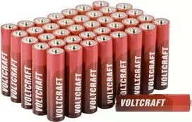VOLTCRAFT Industrial LR03 SE Micro (AAA) baterija, šarminė-manganinė, 1300 mAh, 1.5 V, 40 vnt. (VC-11888965)