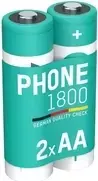Ansmann ANS 1312-0038 - DECT NiMH baterija AA Mignon 1600 mAh 2 vnt. pakuotė