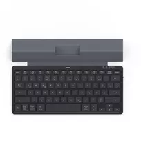 Hama Travel 600 QWERTZ vokiškas belaidis Bluetooth mini klaviatūra juoda, tamsiai pilka