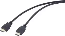 SpeaKa Professional HDMI jungiamasis laidas HDMI-A kištukas 5,00 m Juoda SP-12816088 4K UHD
